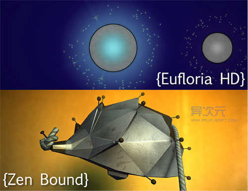 Eufloria 與 Zen Bound 游戲