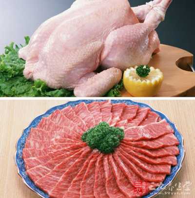 雞肉和牛肉中常會有空腸彎曲菌。
