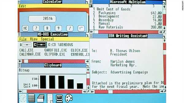 從1到10：Windows三十年進化圖集