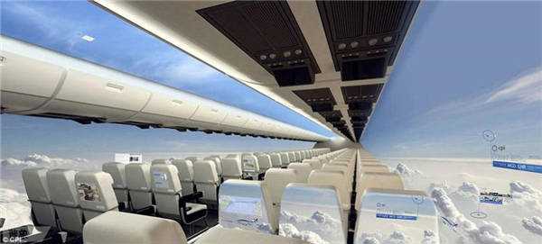 超級科幻：全透明的飛機你敢坐嗎？