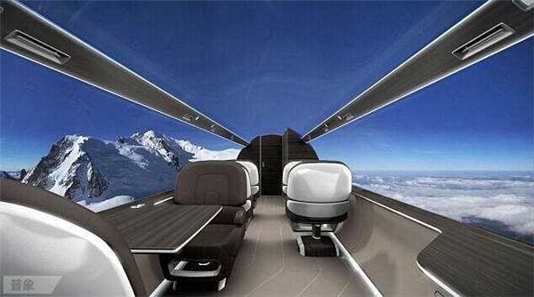 超級科幻：全透明的飛機你敢坐嗎？